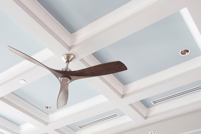 Modern coffered ceiling