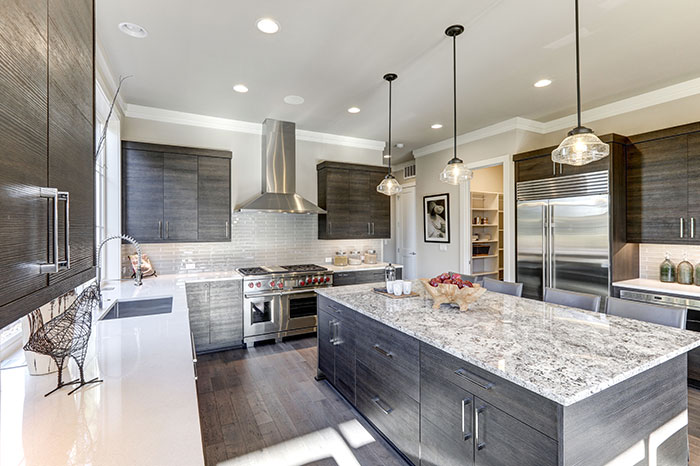 Modern remodeled kitchen